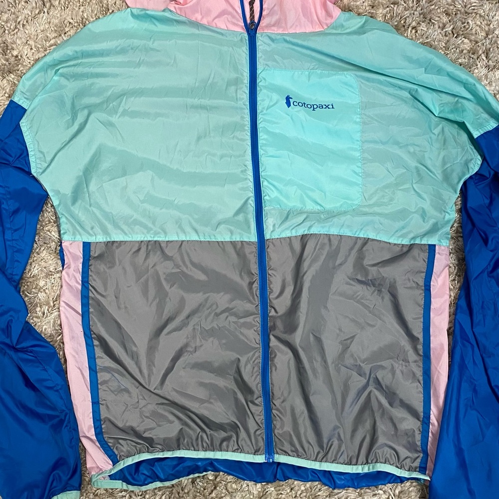 Cotopaxi multi colored windbreaker. Womens Large